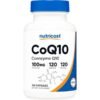 Nutricost CoQ10 100mg, 120 Vegetarian Capsules (1)
