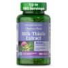 Puritan's Milk Thistle 4:1 Extract 1000mg 180 Softgels (Silymarin) Liver Health