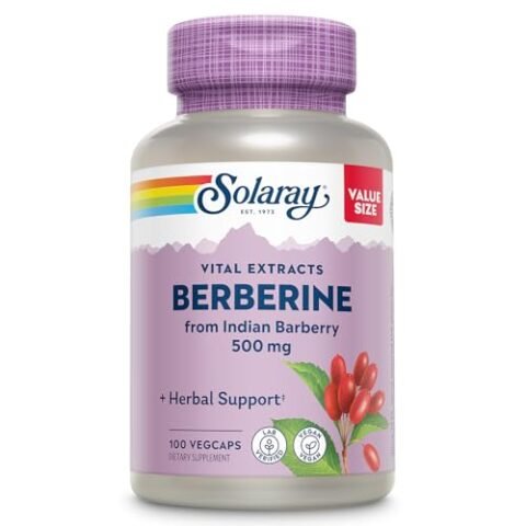 SOLARAY Berberine 500mg - Berberine