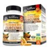 Turmeric Curcumin with Black Pepper Extract 1500mg - High Absorption Ultra Potent Turmeric Supplement with 95% Curcuminoids and BioPerine - Non GMO Tumeric Capsules for Joint Support - 90 Capsules