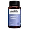 hk vitals Pre & Probiotics (60 Capsules) | With CFU & 100mg Prebiotics | Improves Digestion & Immunity