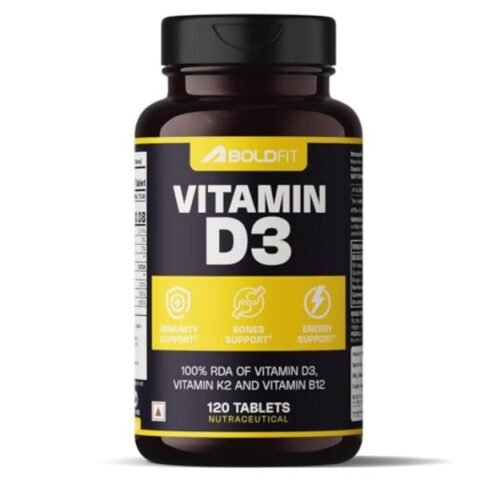 Boldfit Vitamin D3 K2 Supplement