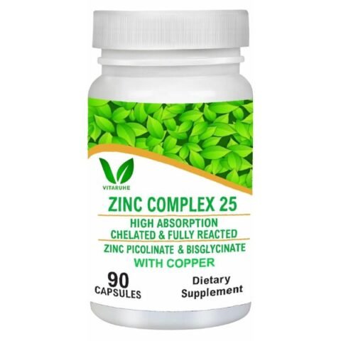 VITARUHE® Chelated Zinc (Pack of 2) Picolinate