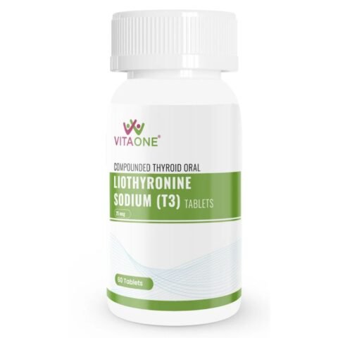 Vitaone Liothyronine Sodium (T3) - 60 Tablets