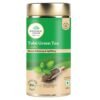 A TATA Product - Organic India Tulsi Green Tea Classic Loose Leaves - 100g, Stress Relieving, Uplifts Mood, Rich in Antioxidants, Blend of Rama, Krishna & Vana Tulsi, Certified Organic
