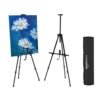 Amazon Basics Tripod Easel with Adjustable Height Upto 5 feet | for Professional Artists, Event Display, Painting & Advertisement
