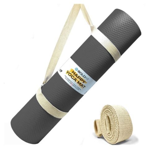 Boldfit Yoga Mat for Women & Men Anti-Slip Exercise Mat for Home Workout, Gym & Yoga – Durable, Lightweight & Sweat-Resistant