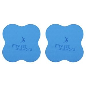 Fitness Mantra® 20mm Anti Slip Yoga Cushion Pad| Super Soft Quality| knee & Elbow Pad| Joint Protection Pad| Size 12 x 24 inches| Pack of 1 Pc.|