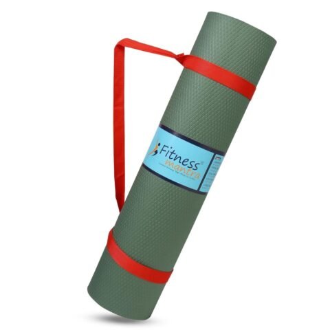 Fitness Mantra® 6mm Anti Skid Yoga Mat for Men & Women| Qnty.-1 Pcs.|