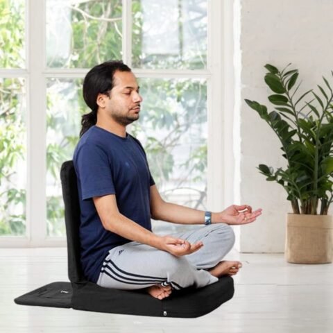 Friends Of Meditation Back Jack Meditation Chair | Seat Size: 18″x18″ | Medium Size