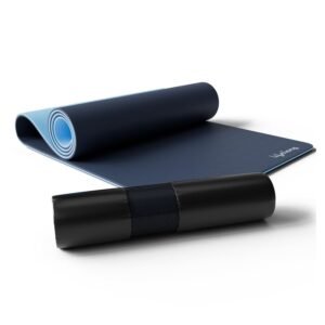 Lifelong Dual Color TPE Material Yoga Mat for Women & Men|6mm Anti-Slip Yoga Mat for Gym Workout Exercise Mat for Home Gym|Yoga Mat for Gym Workout & Yoga Exercise