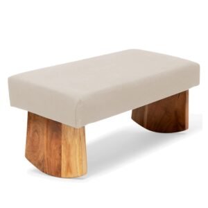 Meditation Bench- Acacia Wood (Natural)