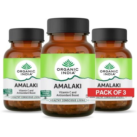 Organic India Amalaki - 60 Veg Capsules
