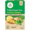 Organic India Tulsi Green Tea Lemon Ginger