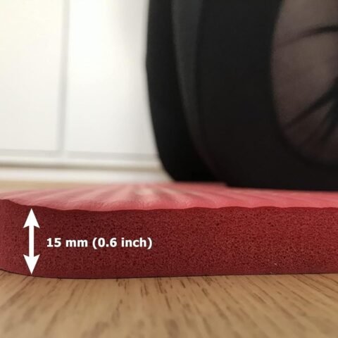 Sargoby Fitness Knee Pads Yoga 1.5cm thick to Provide Cushioning to Knees Elbows & Forearms