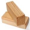 Yoga Pilates Solid Brick Wooden Block for Yoga Support for Decent Poses