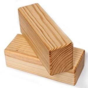 cozy tossy Yoga Pilates Solid Brick Wooden Block for Yoga Support for Decent Poses