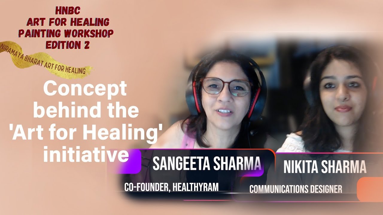 Concept behind the 'Art for Healing' initiative | Art for Healing - Ed. 2 | HealThyRam.com
