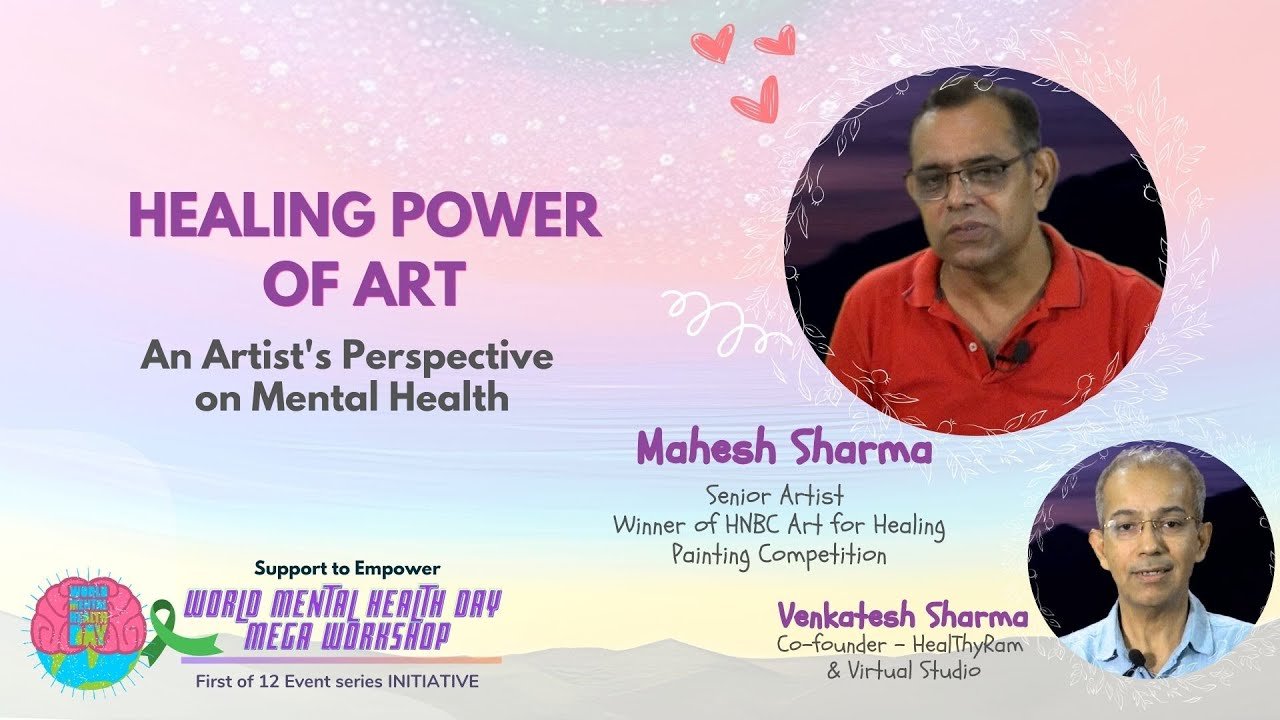 Healing Power of ART - An Artist's Perspective on Mental Health | HealThyRam.com