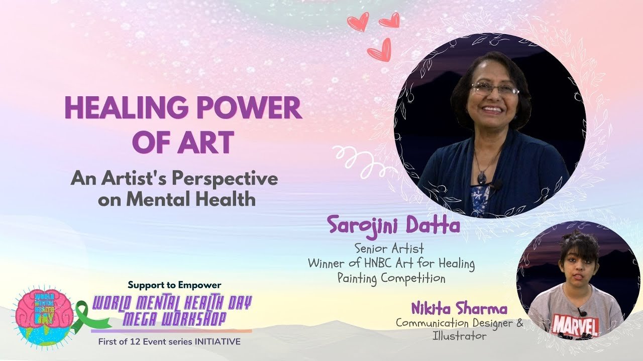 Healing Power of ART - An Artist's Perspective on Mental Health | HealThyRam