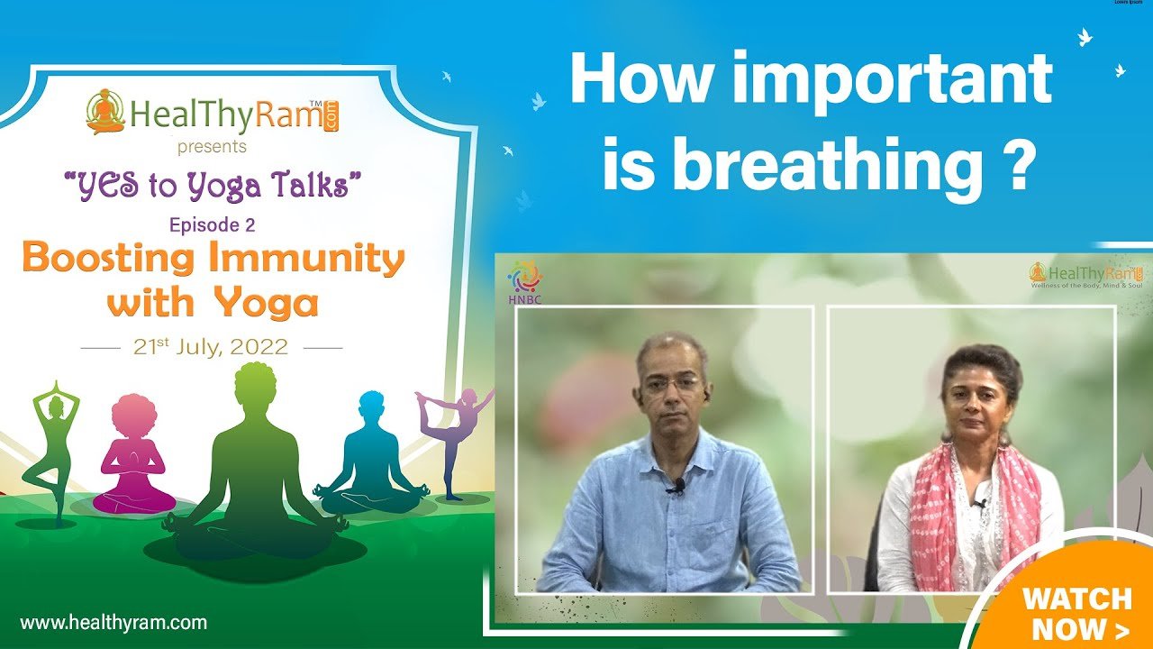 How important is breathing? | #YesToYoga Talks at HealThyRam.com