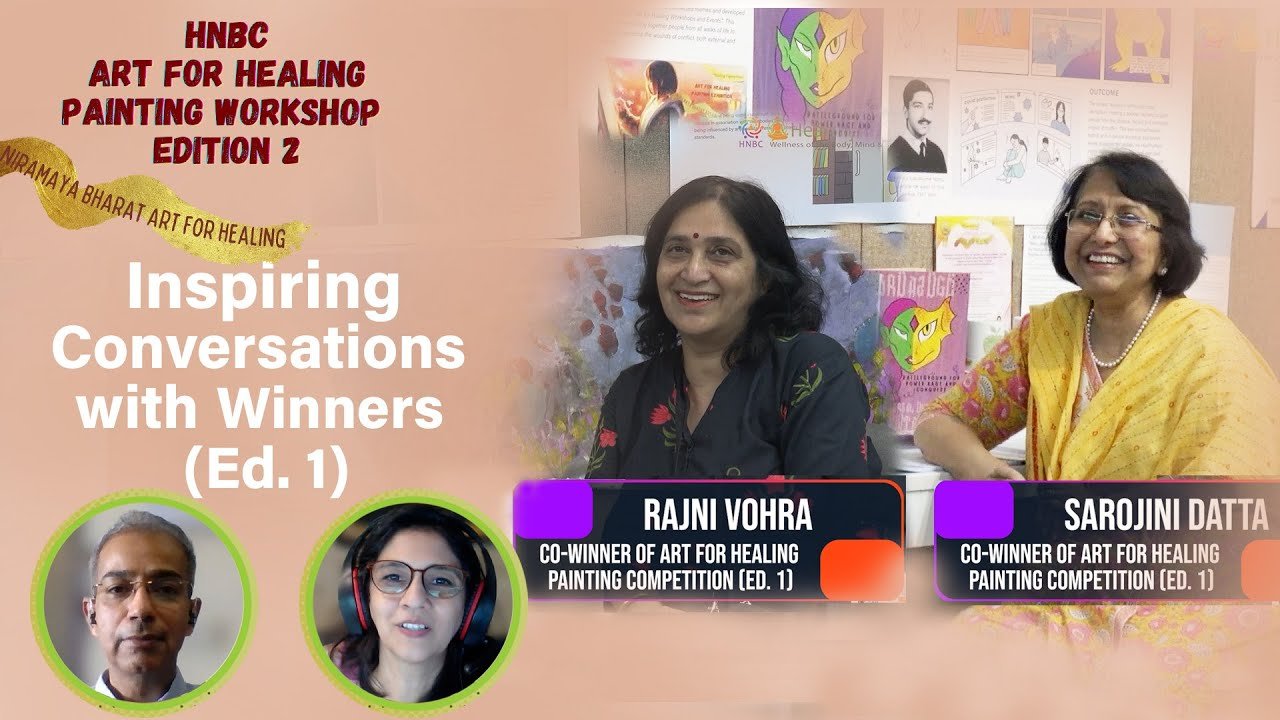 Inspiring Conversations with Art for Healing Painting Competition Winners (Ed. 1) | HealThyRam.com