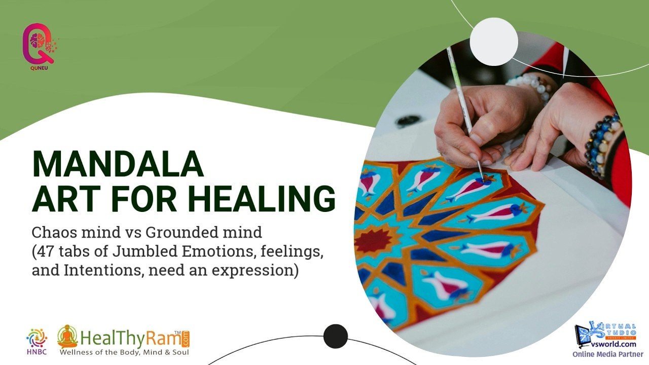 HealThyRam Mandala Art of Healing by Ms Sangeeta Sharma | Experience QuNeu Workshops
