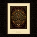 Kalpavriksha – Generous Growth Mandala | HealThyRam Heritage Collection | Healing Expressions Framed Artworks For Elite Meaningful Gifting