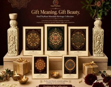 HealThyRam Heritage Collection: Meaningful Indian Mandala Art for Elegant Corporate Gifting