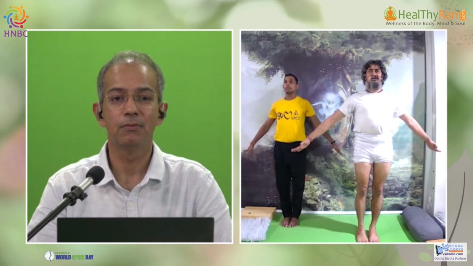 Yoga for Back Pain | Heal & prevent back pain with easy asanas | #YesToYoga Talks at HealThyRam.com