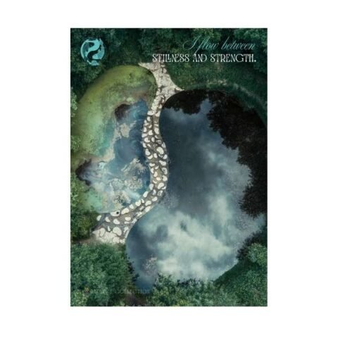 I Am Balance in Motion | Framed Poster A4 | Balance Collection | 02L02_A4FP-BalF | HealThyRam Merch