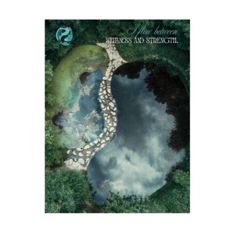 I Am Balance in Motion | Framed Poster 18x24 | Balance Collection | 02L02_B-FP-BalF | HealThyRam Merch
