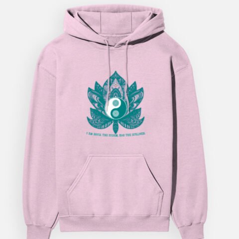 I Am Both – The Storm & The Stillness | Unisex Hoodie | Balance Collection | 01A03_UHoo-BalF | HealThyRam Merch