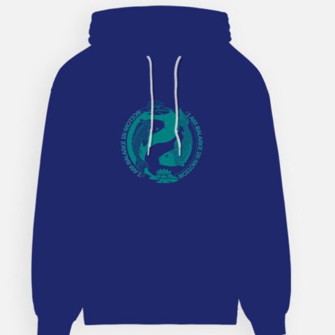 I Am Balance in Motion | Unisex Hoodie | Balance Collection | 02A03_UHoo-BalB | HealThyRam Merch