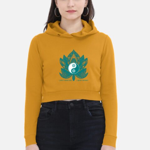 I Don’t Choose Sides – I Create Balance | Cropped Hoodie | Balance Collection | 01A07_WCHo-BalF | HealThyRam Merch