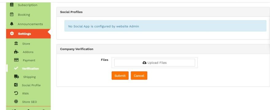Company Verification - Wellness Vendor Dashboard